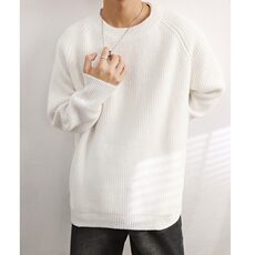 D2306-P55韩系北极绒圆领毛衣潮男秋冬新款百搭珠地针织打底衫，男装针织衫/毛衣，星座603-2