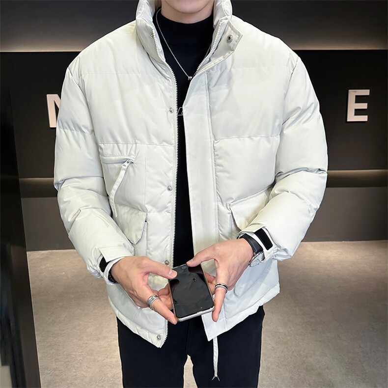冬季工装潮流加厚韩版棉衣外套棉服小伙店主风MY923特P75,男装棉衣,星座301B-1