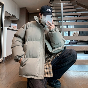现货 抖音得物可供视频 冬季三防加厚羽绒棉衣外套面包棉服 81152图片