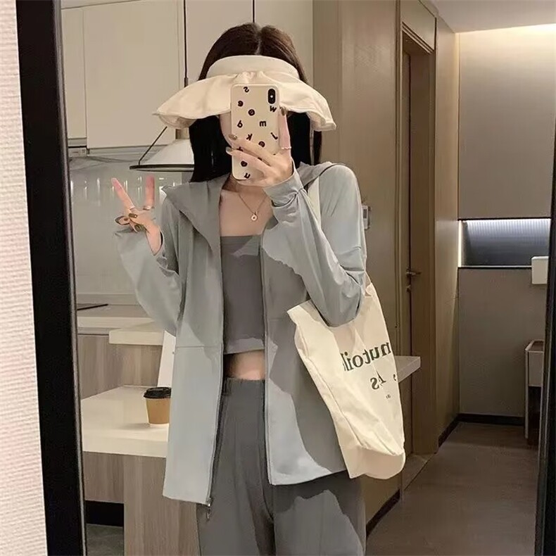 P15 网图 Q99 高质量女装防晒衣精仿锦S-2XL图片