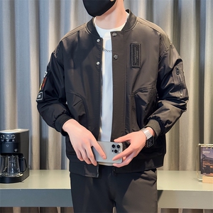 9921-P98 控138 春季新款社会小伙潮店主风夹克男外图片