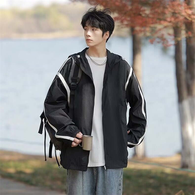 防晒服运动防紫外线短袖短裤情侣皮肤衣外套FR635,男装牛仔裤,星座1116A-1（原606A）