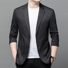 Y6617钱塘2020-2时尚休闲帅气中青年男士秋装薄款西服外套P145，男装西服，钱塘207-2