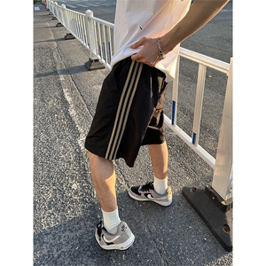 大量现货 美式直筒短裤男夏季薄款宽松潮牌痞帅速干裤DK708-P40图片