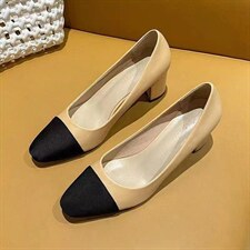 小方跟单鞋，其它，彩红鞋馆