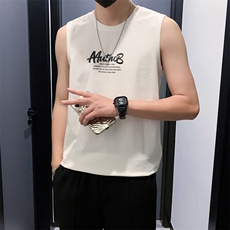 BX01P25392025夏季新款背心男印花男士无袖背心，男装背心/马甲，电商B340