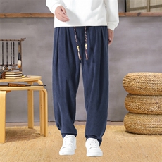 男士休闲裤灯芯绒长裤宽松灯笼裤哈伦裤裤XZ1512-2520-P50，男装休闲裤，星座1512