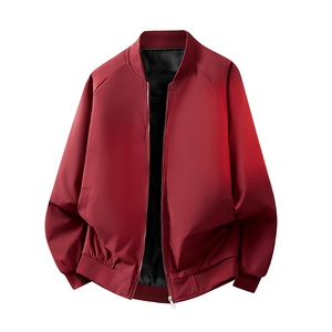 新款纯色光板棉衣图片