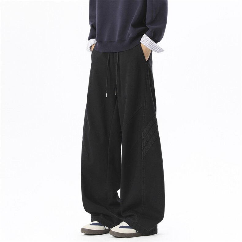小众休闲裤男个性工装设计感长裤子K8016/特P48,男装工装外套,电商D202