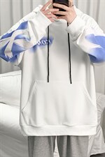 7XL-M港风长袖卫衣男2023春季新款休闲嘻哈胖子加肥加大码上衣潮图片
