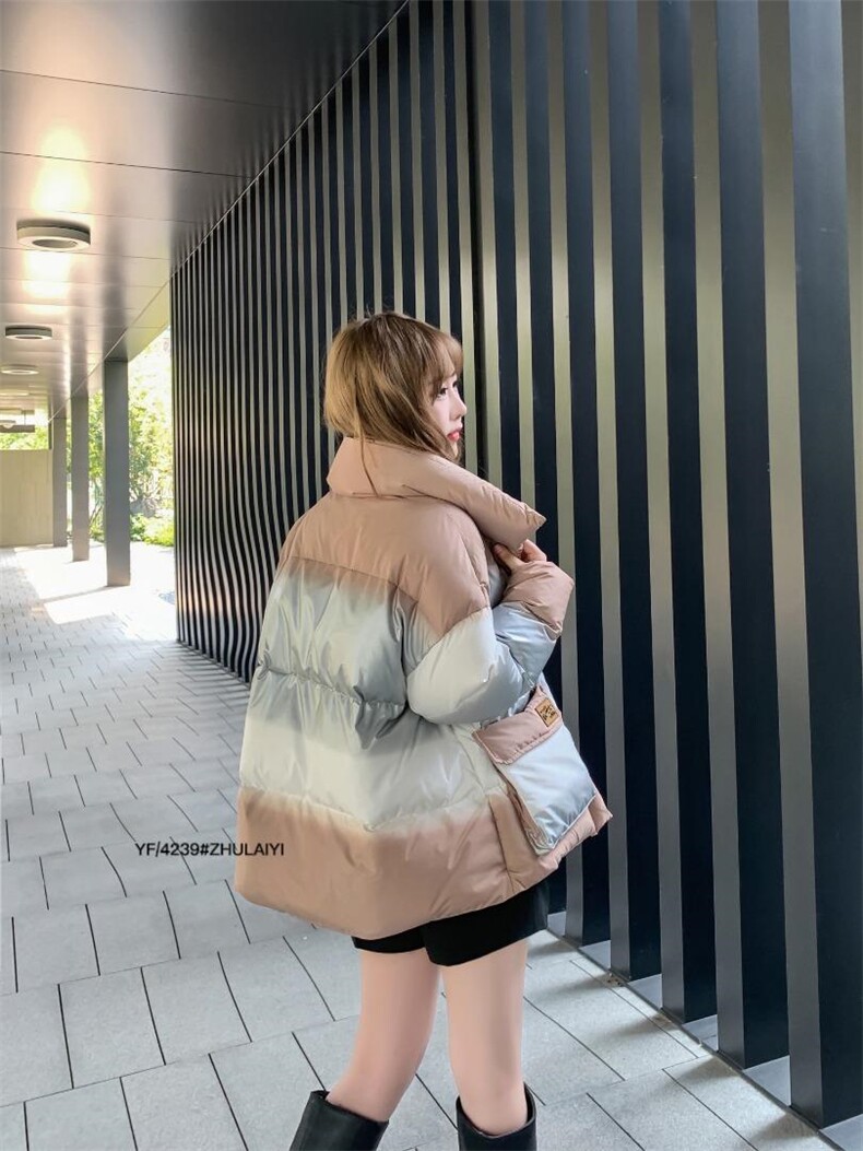 【现货】2021冬季新款渐变羽绒服，女装羽绒服，主莱依