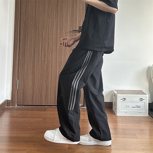 大量现货 速干裤男春夏季薄款松紧抽绳直筒微喇休闲裤DY5032-P55图片