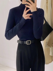 羊毛坑条打底衫，其它，驿谷