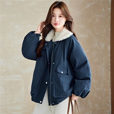 2025冬装新款时尚潮流派克羽绒服，女装羽绒服，鑫鑫格