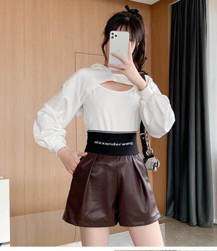 新款字母皮裤，其它，C&B