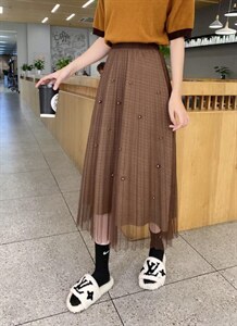 珠珠纱裙图片