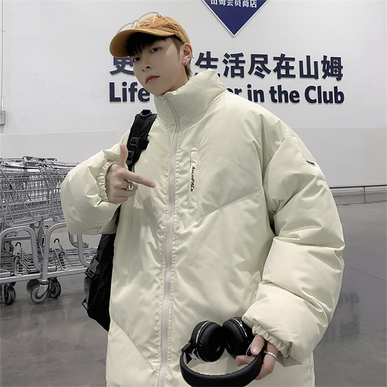 棉服情侣款冬季外套面包服韩版潮流冬装棉袄宽松棉衣M08023-P85,男装棉衣,星座308B-1