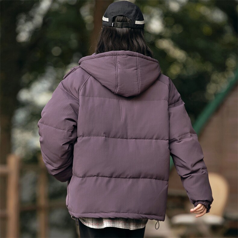 2026冬季新款男日系潮牌纯色连帽白鸭绒羽绒服加厚外套YR28-F235,男装羽绒服,电商A101（原外27）