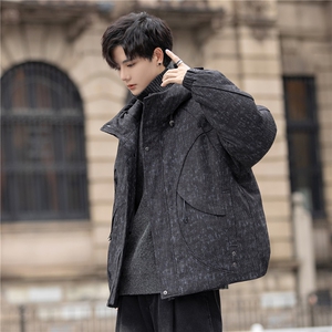 设计师款羽绒服冬季白鸭绒加厚保暖连帽外套男士Y25036-P395控678图片