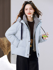 2025年冬季时尚简约休闲保暖羽绒服现货，女装羽绒服，婷思杰（原婷想服饰）