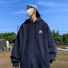 抖音得物供货可提供视频春装重磅美式宽松连帽卫衣DL2393，男装卫衣，电商A486