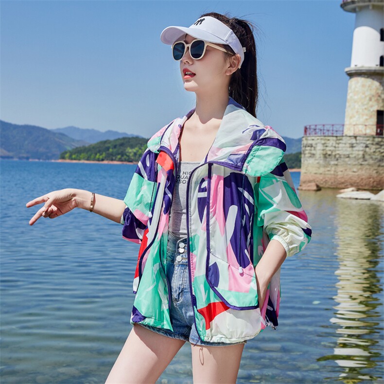 2022年新款百搭时尚防晒外套轻薄款防晒衣，女装防晒衣，帛香坊