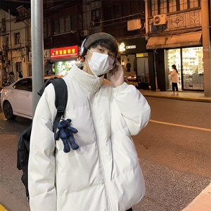 现货高品质美式高街冬季重磅三防羽绒棉衣男女加厚外套棉服冬图片