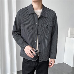 直播新款夹克男轻熟风外套高品质男式JK0916-P85图片