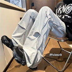 XZ616秋季重磅双褶拉链侧拼冲孔防水冲锋长裤TY1029特P40控78，男装休闲裤，星座512A（原616）