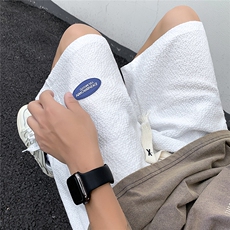 港风冰丝特色面料短裤男士中裤男休闲潮流五分裤DK8775P40控59，男装休闲裤，星座227-7