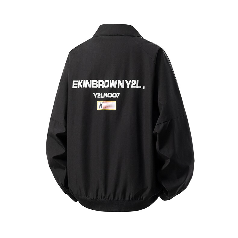 1美式复古印花大码M-5XL面料:聚酯纤维夹克男JK77766P75控98，男装夹克，星座226-2