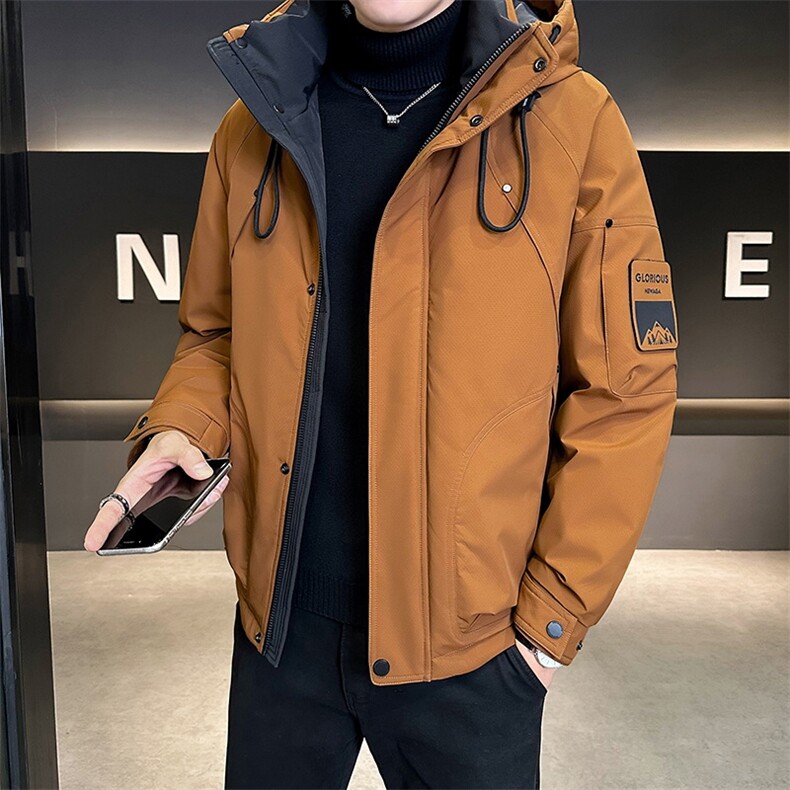 店主风2025年连帽重工机能加厚保暖潮流羽绒服男YR6033-P215,男装羽绒服,电商D240-242