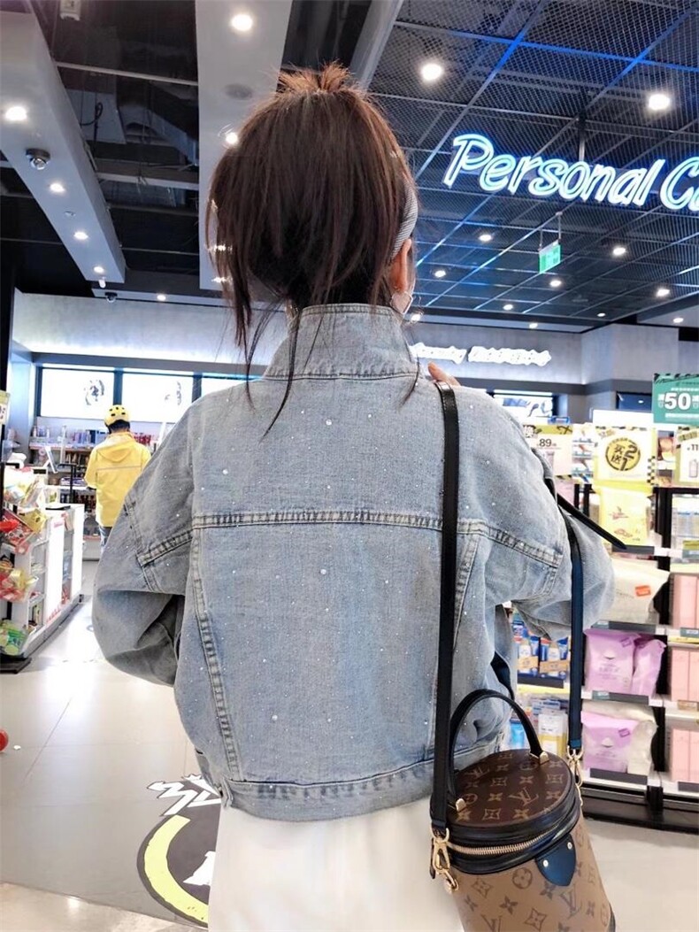 韩版牛仔外套，女装，一杭