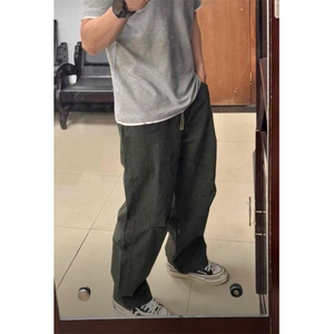 美式复古机能伞兵裤，休闲宽松，网图-A061-AX01391-特P55图片