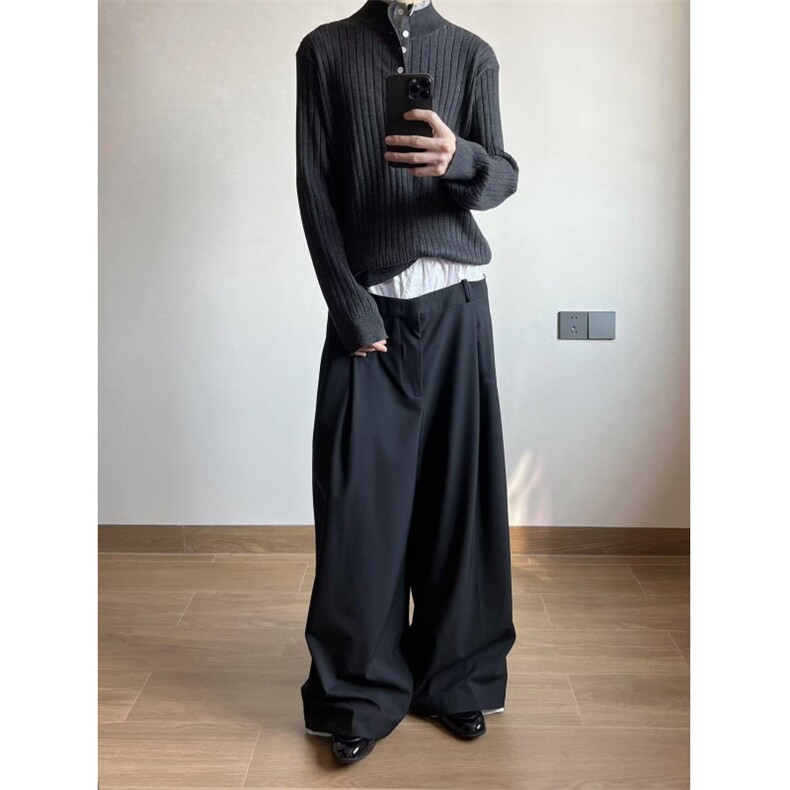 1506-1/M56081/P54冬领针织衫毛衣男修身韩版粗条纹纯色打底衫,男装T恤,星座1506-1