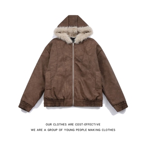 新款冬季棉服棉衣男生加厚保暖面包服潮牌帅气外套MY094-P108图片