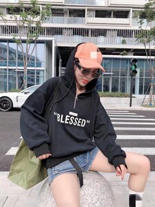 一杭主推款银狐绒卫衣图片