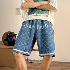 男夏季潮流时尚休闲短裤N835P35，男装牛仔裤，星座1116-2