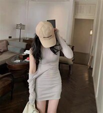 女神连衣裙百搭外套，女装连衣裙，UES 优衣社