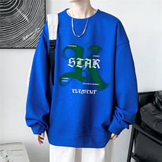 华夫格！2023秋季男士圆领卫衣百搭潮流上衣HWY22P30，男装卫衣，电商B220