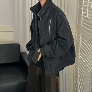 现货羊毛呢夹克外套秋冬加厚呢大衣短款A351-AJ2602-P125控188图片