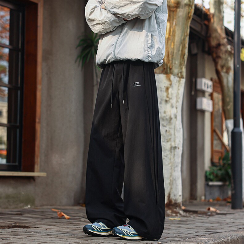 2026夏季新款潮牌美式解构拼接宽松直筒拖地裤6610-特P40，男装休闲裤，电商C305A