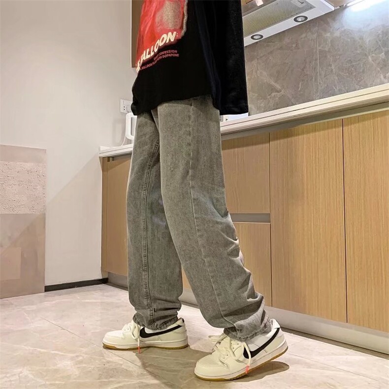 新款春季水洗牛仔裤直筒修身N7099P43,男装牛仔裤,星座1116-2