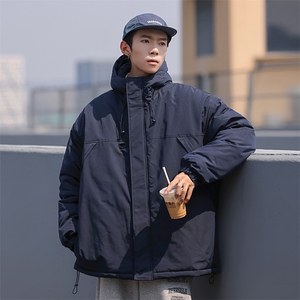 冬季新品保暖连帽棉衣休闲潮流青少年百搭棉服外套MY9083-P100图片