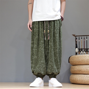风 秋冬灯芯绒炒色灯笼裤 男休闲裤 xz815-8625p55图片
