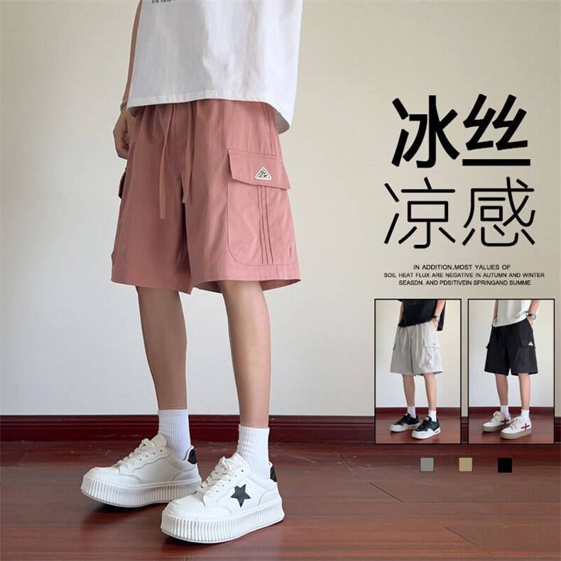 ！2025夏季新款男士工装短裤情侣五分裤DK338特P30图片