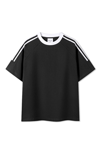 32支 双纱240克 8色S-3XL 棉 男女款T恤图片
