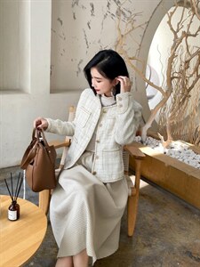 高品质小香风短外套图片