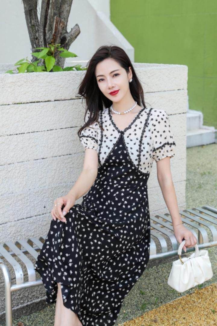 现货供应：仿面料连衣裙，女装连衣裙，拉思维加丝