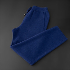 时尚男士加厚保暖哈伦裤舒适休闲宽松版型高品质面料冬季必备单品，男装休闲裤，台绒羊绒